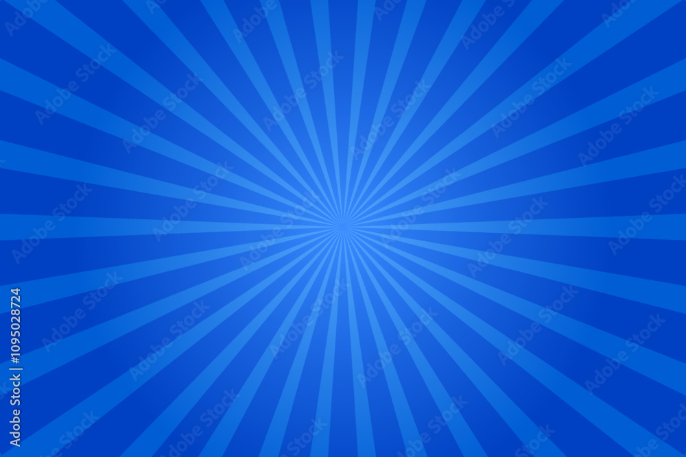 Blue sunburst pattern shape. Sunburst background. Radial rays. Summer social banner. Vector Illustration EPS10. Blue sunburst pattern shape. Sunburst background. Radial rays. Summer social banner. Vector Illustration EPS10.