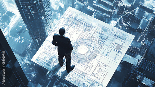  Architect discovering a design flaw in blueprints too late (2)