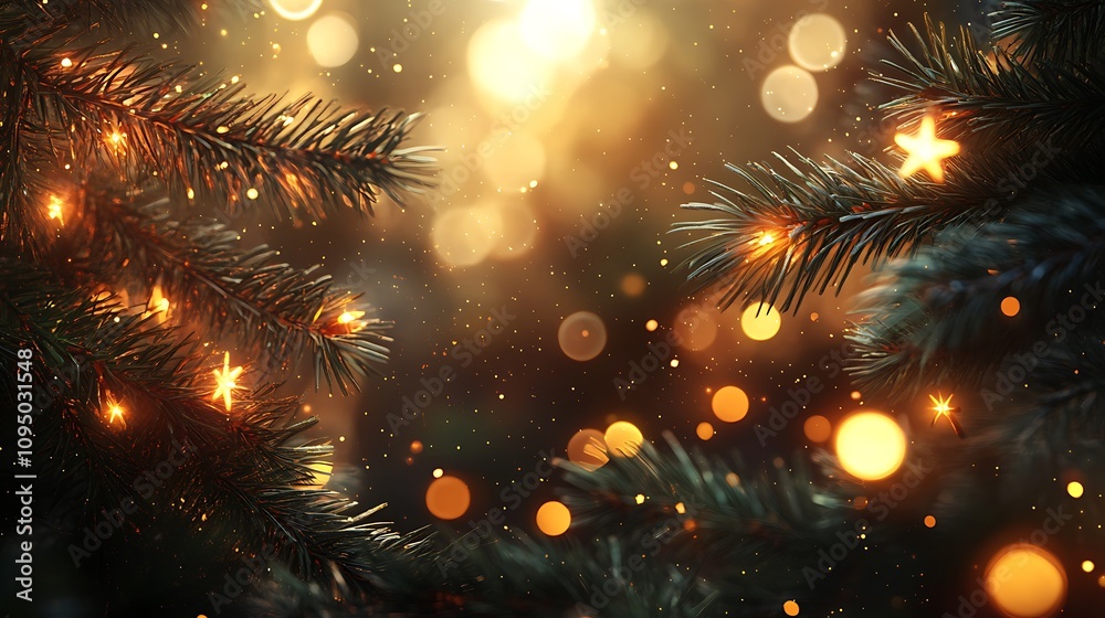Cozy Christmas Scenes: Decorated Tree, Warm Fireplace, and Festive Lantern in Snow