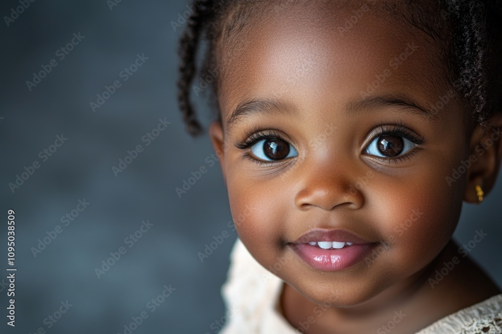 A joyful child smiling widely, perfect for kids-related or feel-good content A joyful child smiling widely, perfect for kids-related or feel-good content