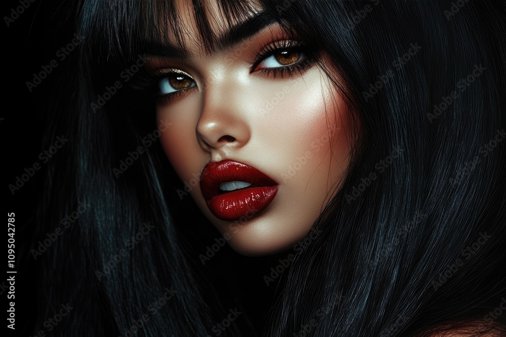 Fototapeta premium fashion, art, and beauty portrait images