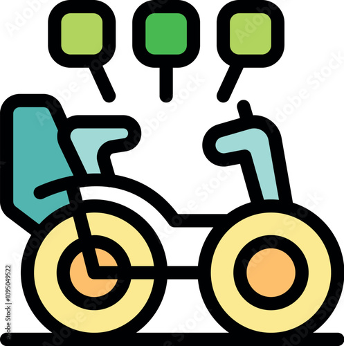 Cargo bike promoting sustainable transportation and eco conscious delivery solutions for a greener future
