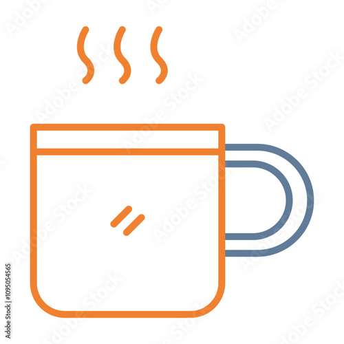 Hot Coffee Icon Design