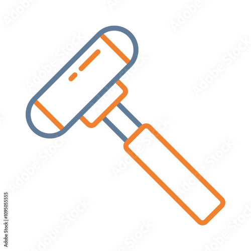 Reflex Hammer Icon Design photo