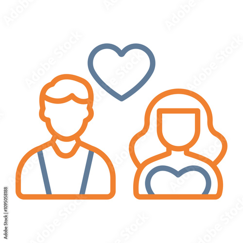 Couple Icon Design