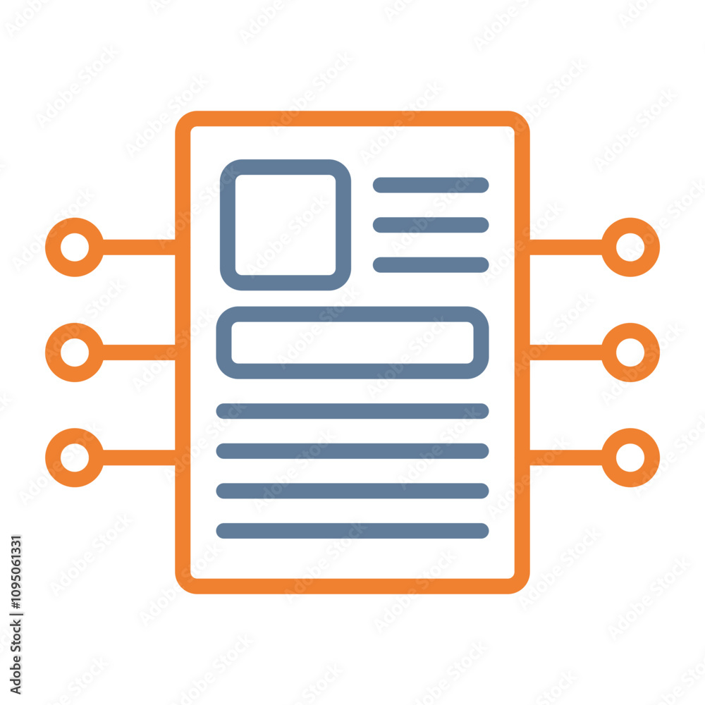 News Vector Icon Design News Vector Icon Design