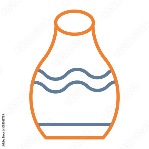 Pottery Vector Icon Design