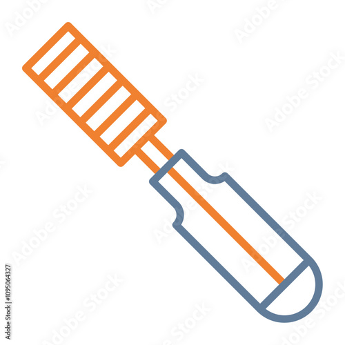 Chisel Vector Icon Design