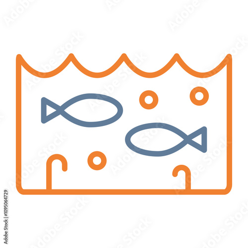 Underwater Vector Icon Design