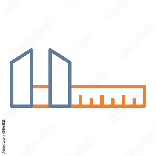 Vernier Caliper Icon Design