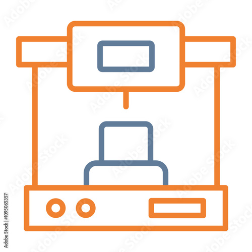 3d Printer Icon Design