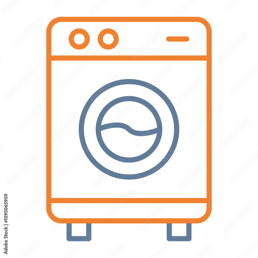 Washing Machine Icon Design Washing Machine Icon Design
