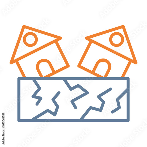 Earthquake Icon Design