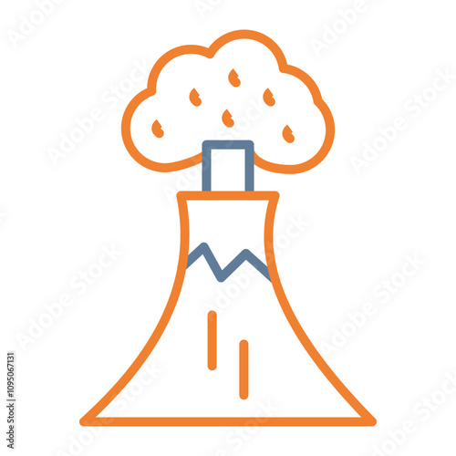 Eruption Icon Design