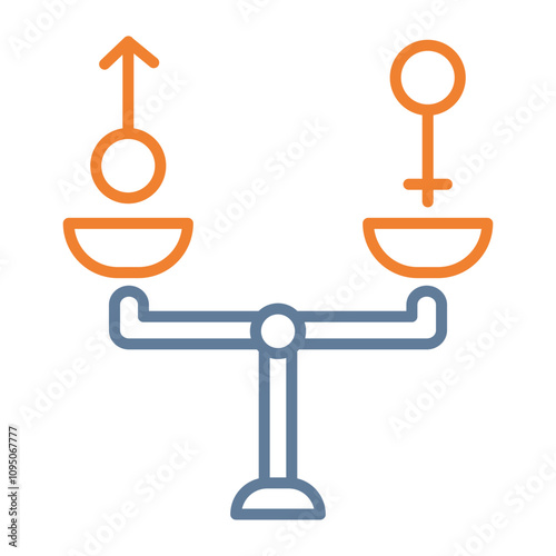 Gender Equality Icon Design