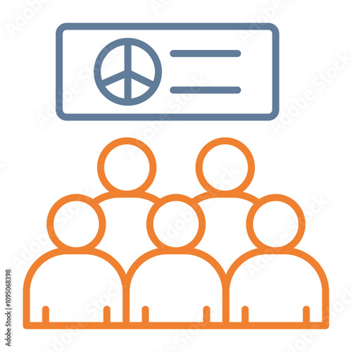 Demonstrator Icon Design