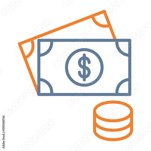 Fotografie Cash Money Icon Design