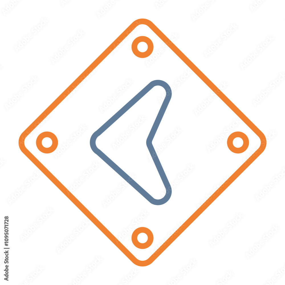 Left Chevron Arrow Vector Icon Design Left Chevron Arrow Vector Icon Design