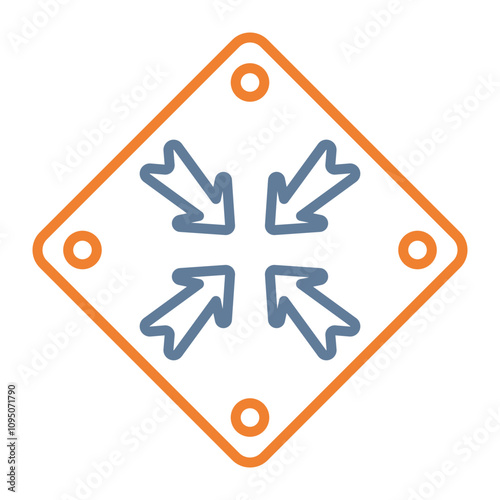 Shrink Vector Icon Design