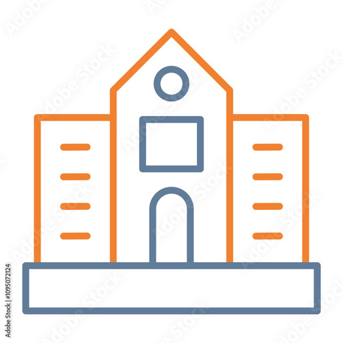 University Vector Icon Design