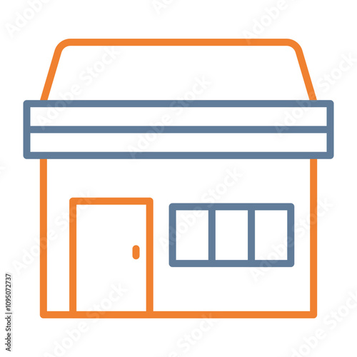 Convenience Store Vector Icon Design photo