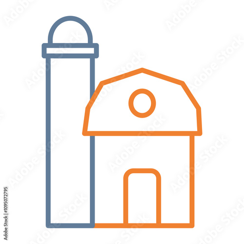 Barn Vector Icon Design