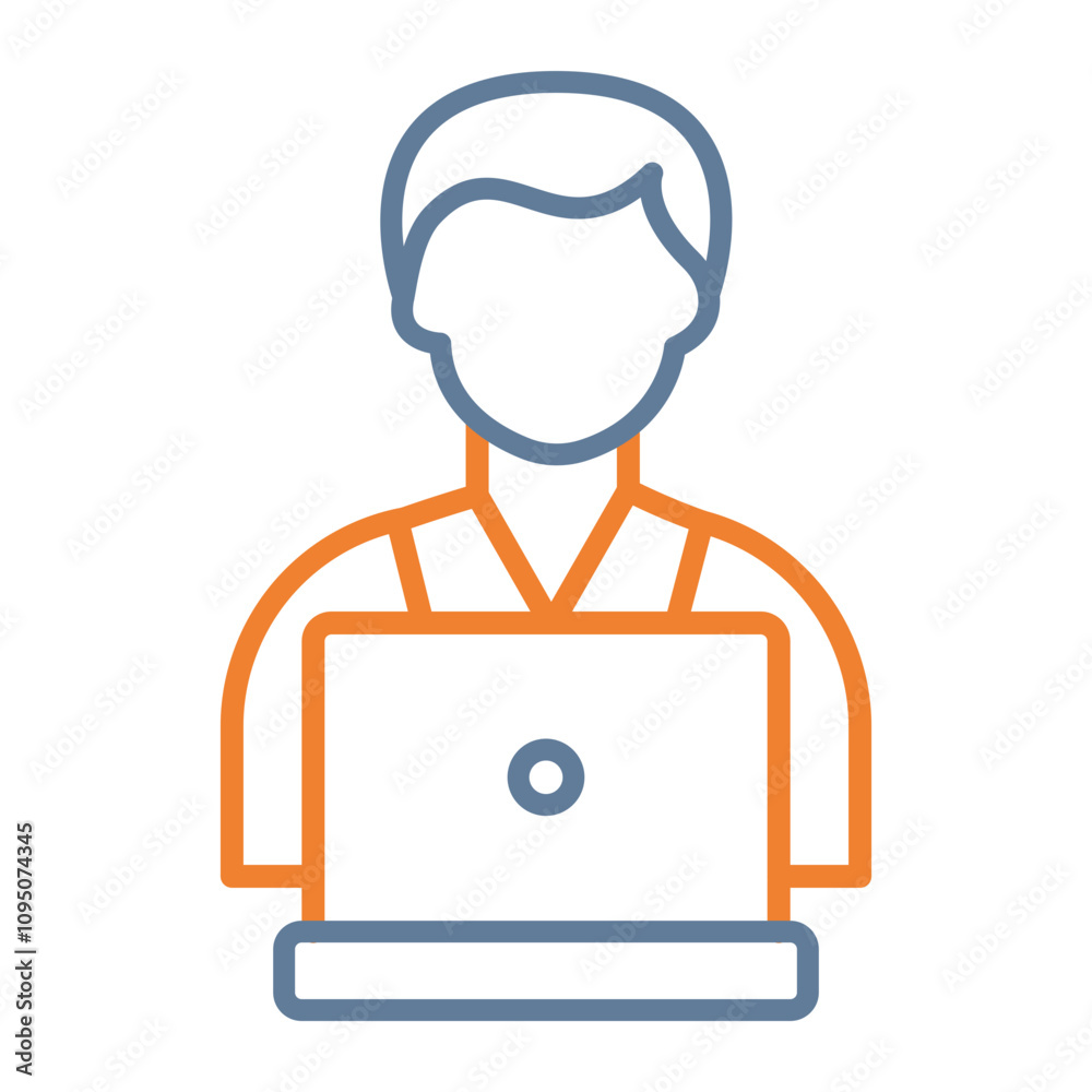 Freelancer Vector Icon Design Freelancer Vector Icon Design