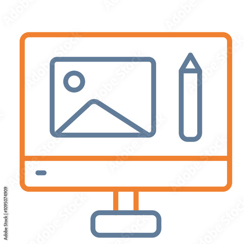 Photo Editing Vector Icon Design