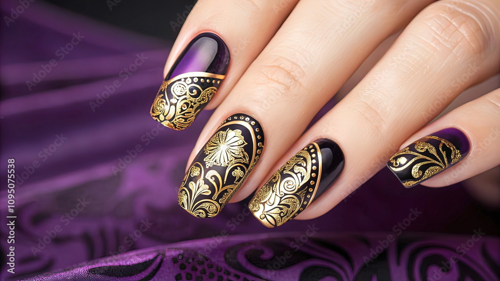 creative nail design, beautiful women's manicure, beautiful nails, fashion and nail care concept creative nail design, beautiful women's manicure, beautiful nails, fashion and nail care concept