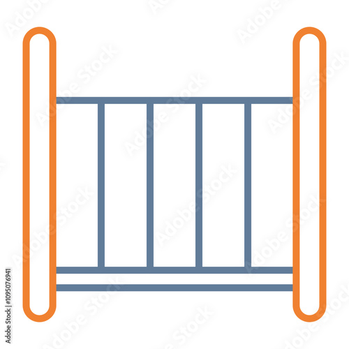 Crib Vector Icon Design