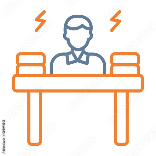 Burden Vector Icon Design