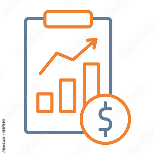 Valuation Vector Icon Design