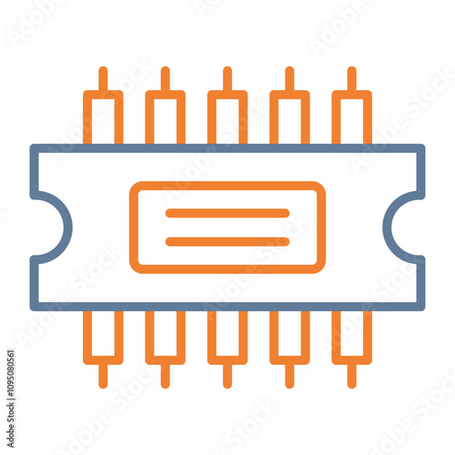 Rom Vector Icon Design