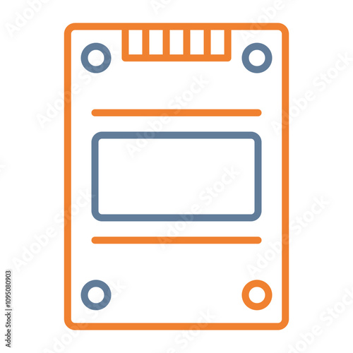Ssd Vector Icon Design