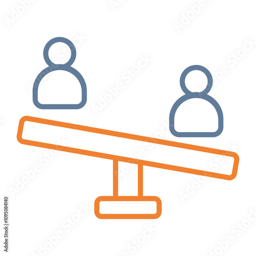 Balance Vector Icon Design