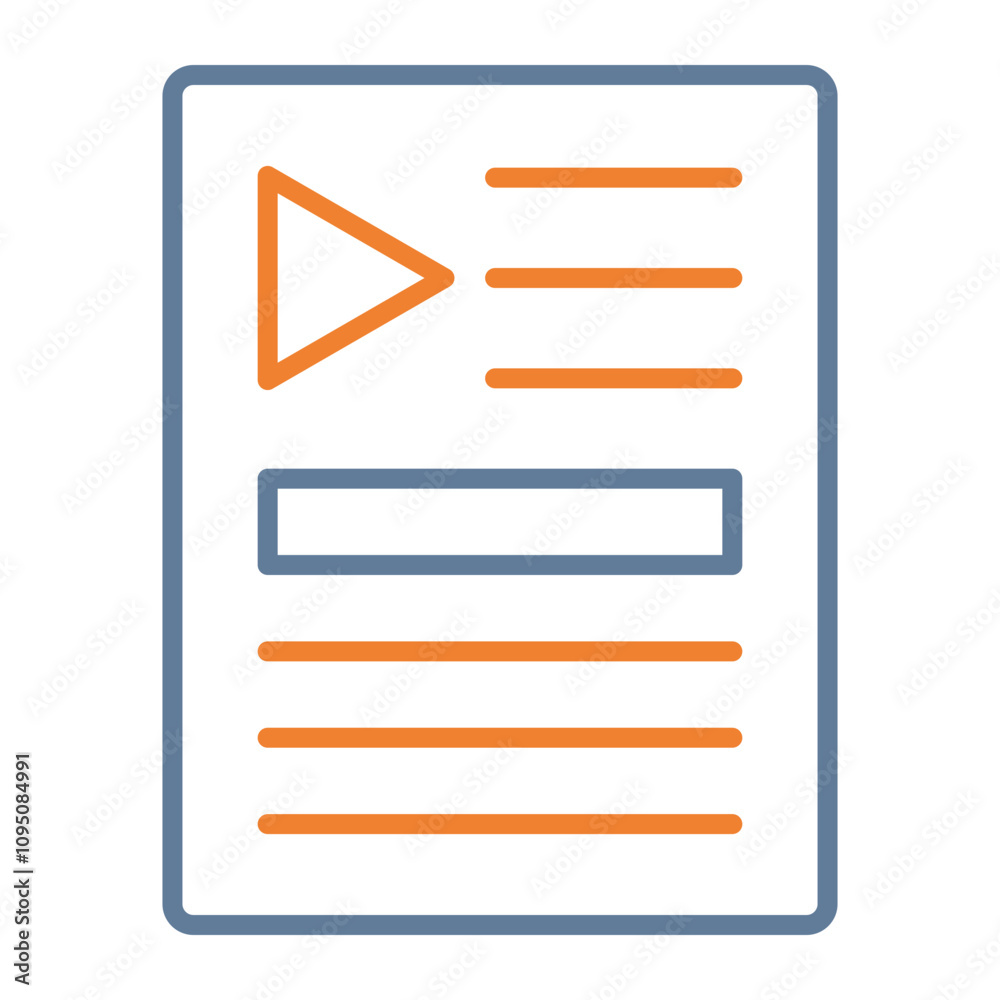 Movie Poster Vector Icon Design Movie Poster Vector Icon Design