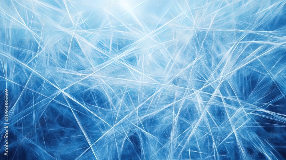 Abstract blue and white intersecting lines background. Abstract blue and white intersecting lines background.