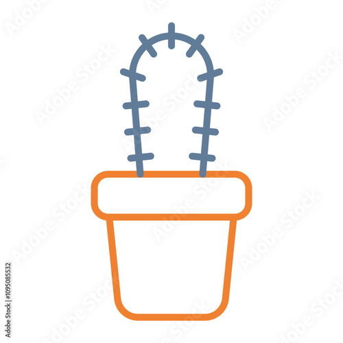 Cactus Vector Icon Design