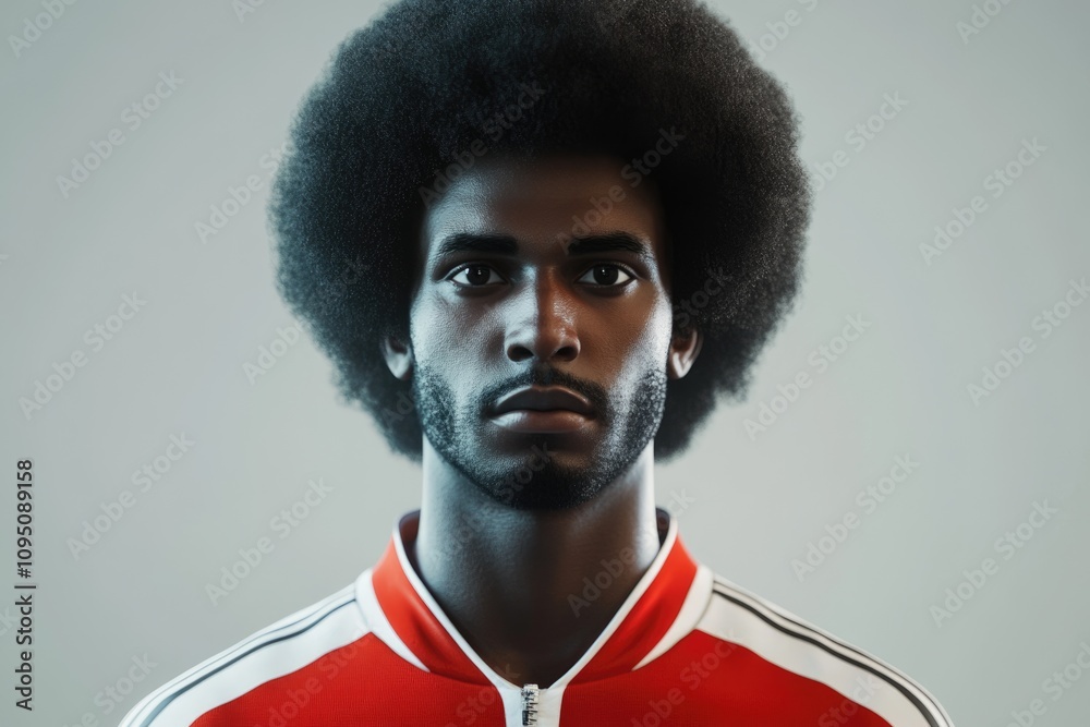 Obraz premium african american hip hop style young man portrait
