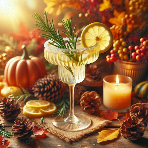 A Sprig of Joy: Festive Cocktail Charm photo