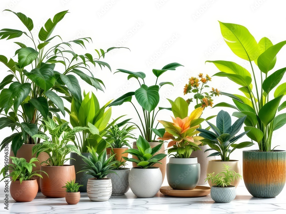 Modern houseplant display, expertly photographed. Modern houseplant display, expertly photographed.