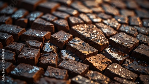 Chocolate Brick Texture