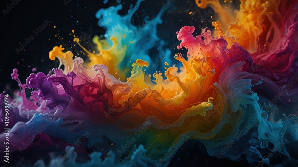 Obraz premium Chromatic Chaos
