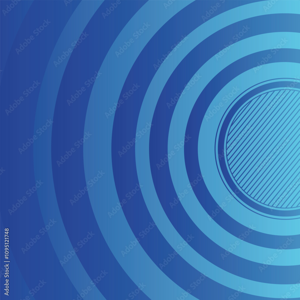 Blue circle background design background illustration. Abstract blue background. Abstract spotlight Blue circle background design background illustration. Abstract blue background. Abstract spotlight