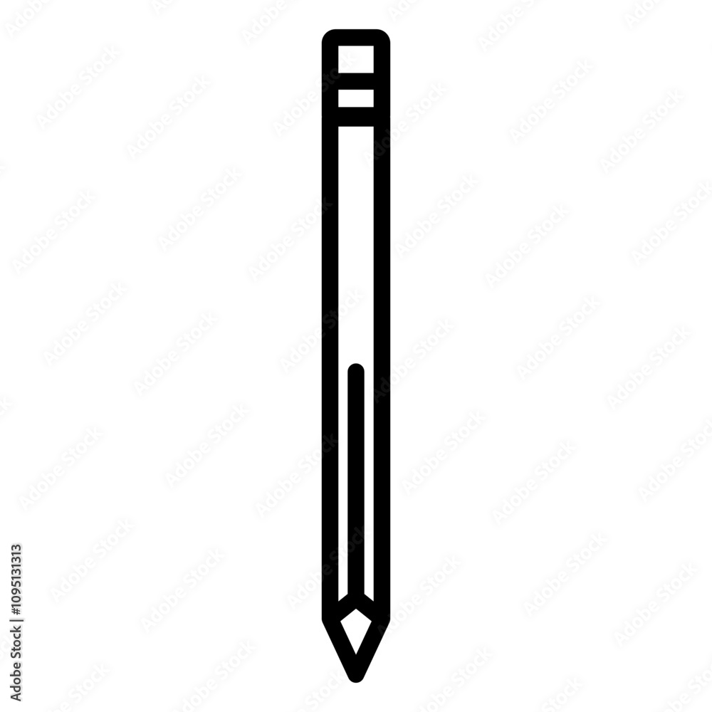 Pen icon in line style Pen icon in line style