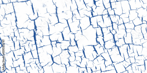 Old cracked white, blue paint texture surface background. Dark cement wall in retro concept. Wall full of scratches. Grungy cement texture for background, Scary dark wall. white wall. 