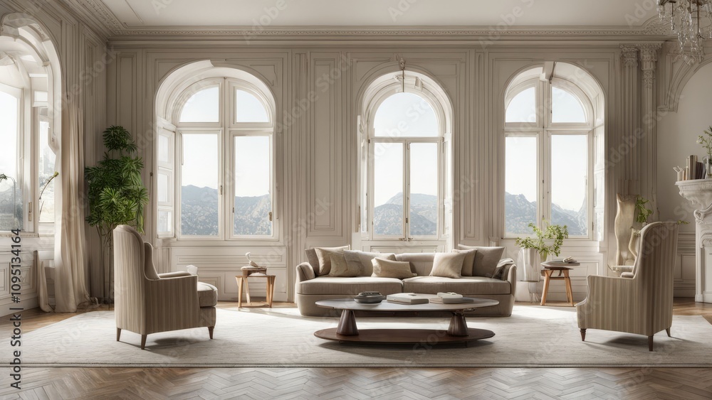 Fototapeta premium interior of a luxury hotel