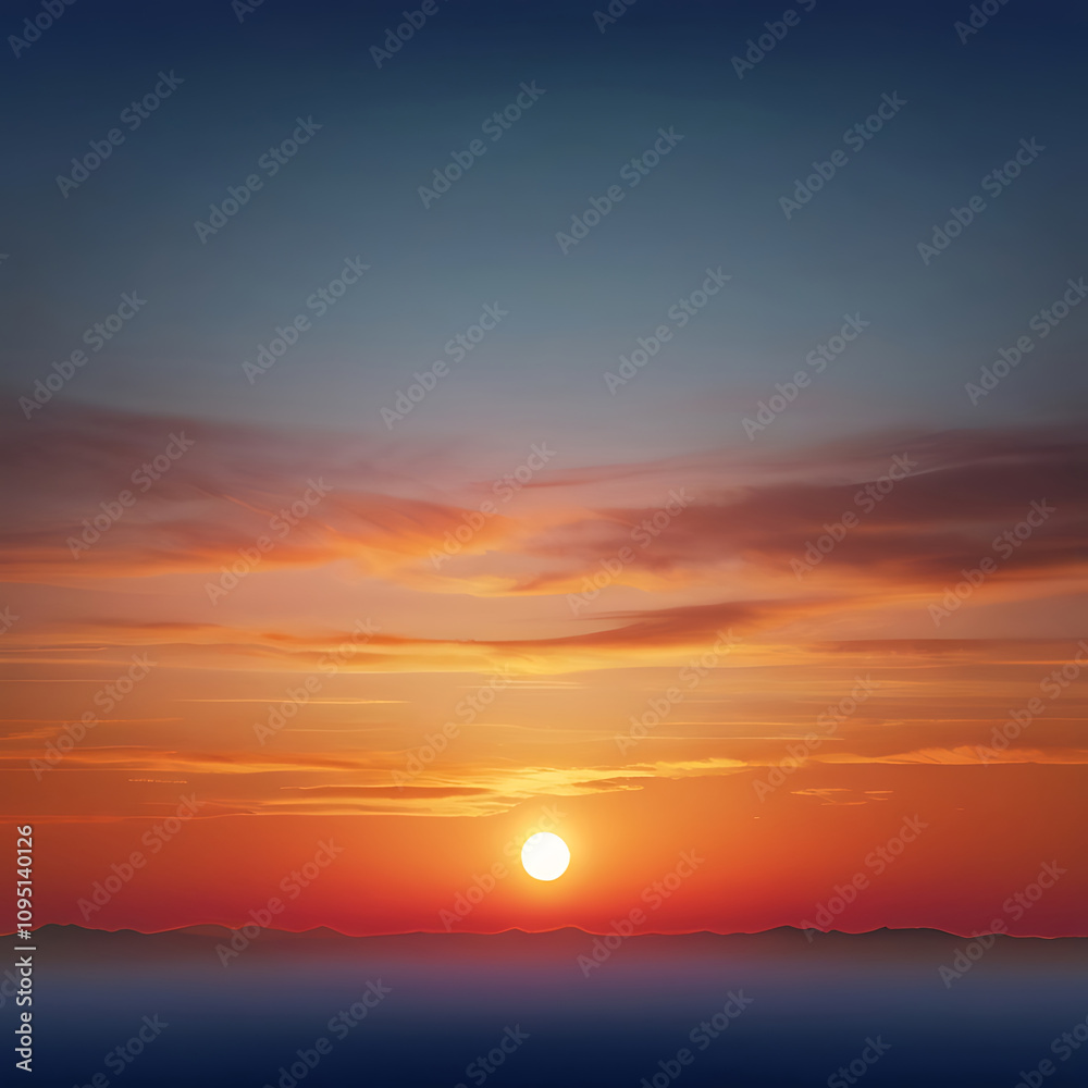 Beautiful evening sky, sunset imagedusk twilight light blue landscape sunrise summer Beautiful evening sky, sunset imagedusk twilight light blue landscape sunrise summer