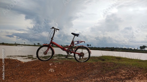 bicycle on the road