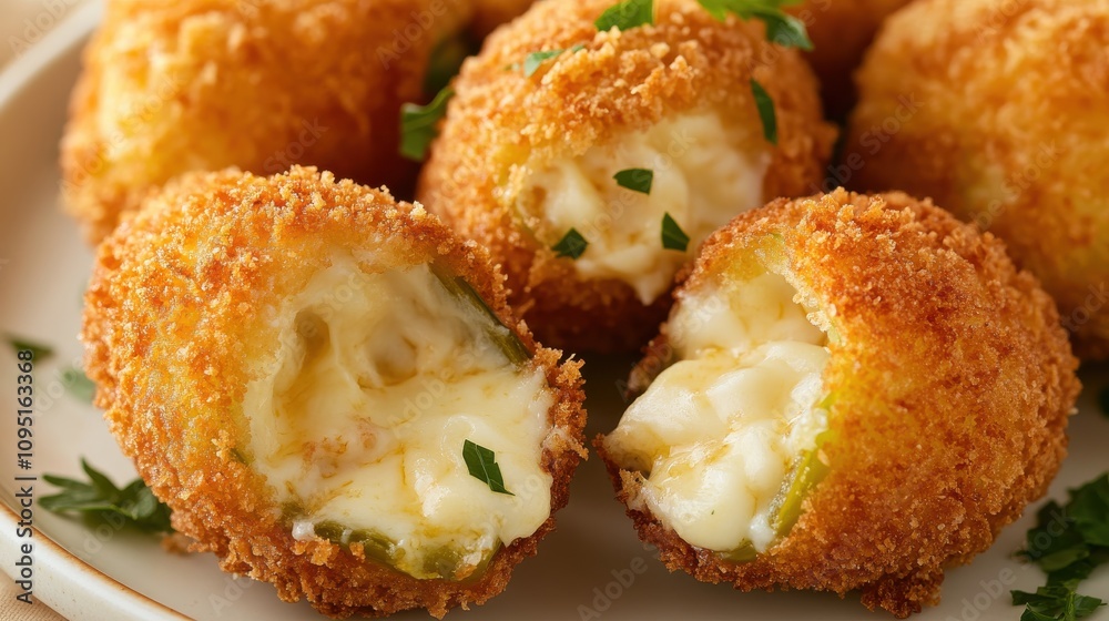Delicious crispy snacks filled with creamy cheese and herbs showcase a mouthwatering treat perfect for any gathering or party. Enjoy the delightful texture and flavor in every bite. Delicious crispy snacks filled with creamy cheese and herbs showcase a mouthwatering treat perfect for any gathering or party. Enjoy the delightful texture and flavor in every bite.